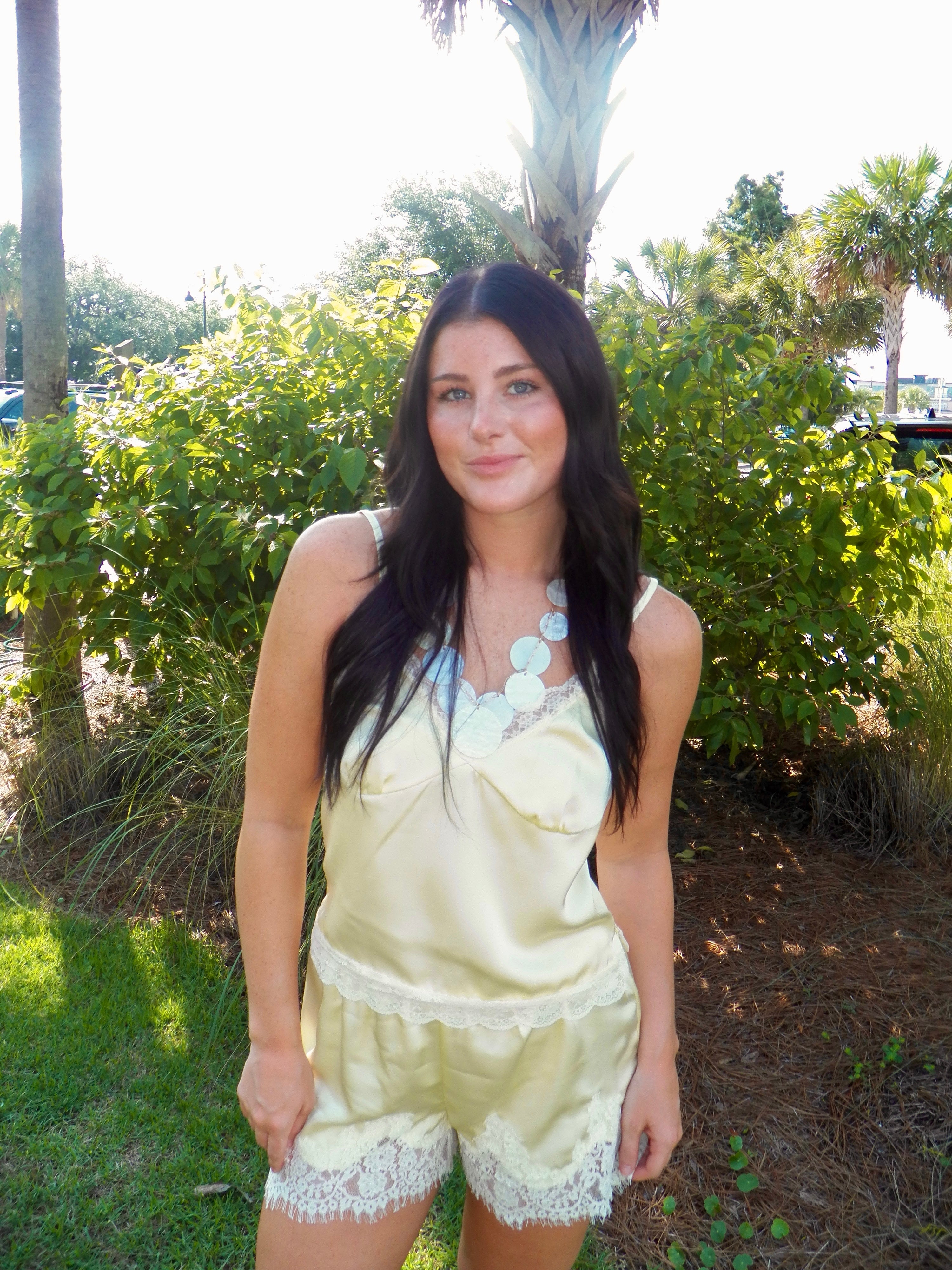 Satin Sweetheart Shorts