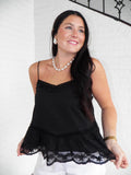 Midnight Lace Tank