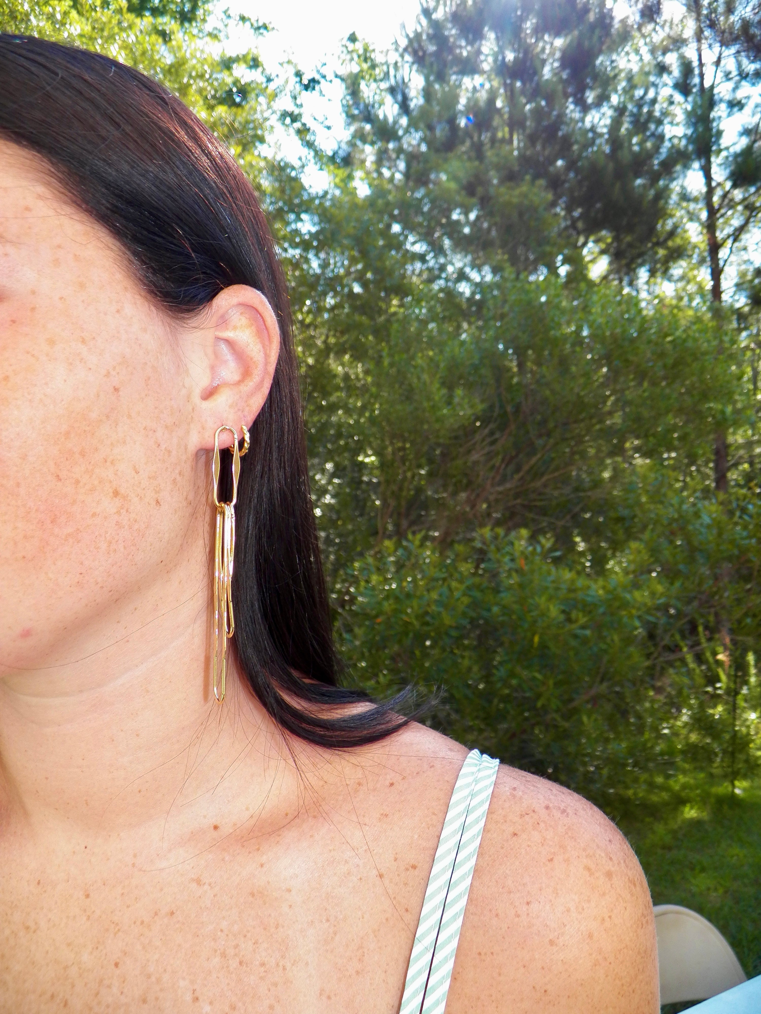 Endless Link Earrings
