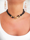 Black Harbor Link Necklace
