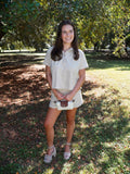 Suede Darling Top