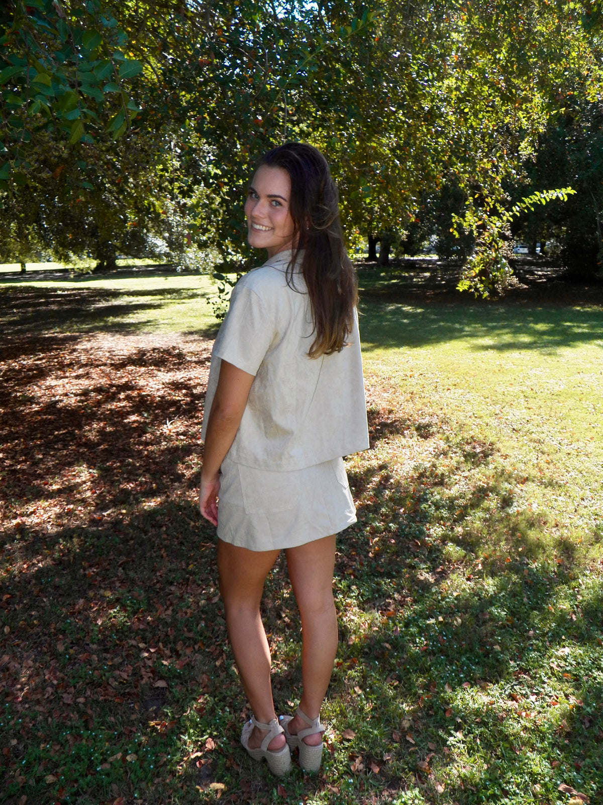 Suede Darling Top