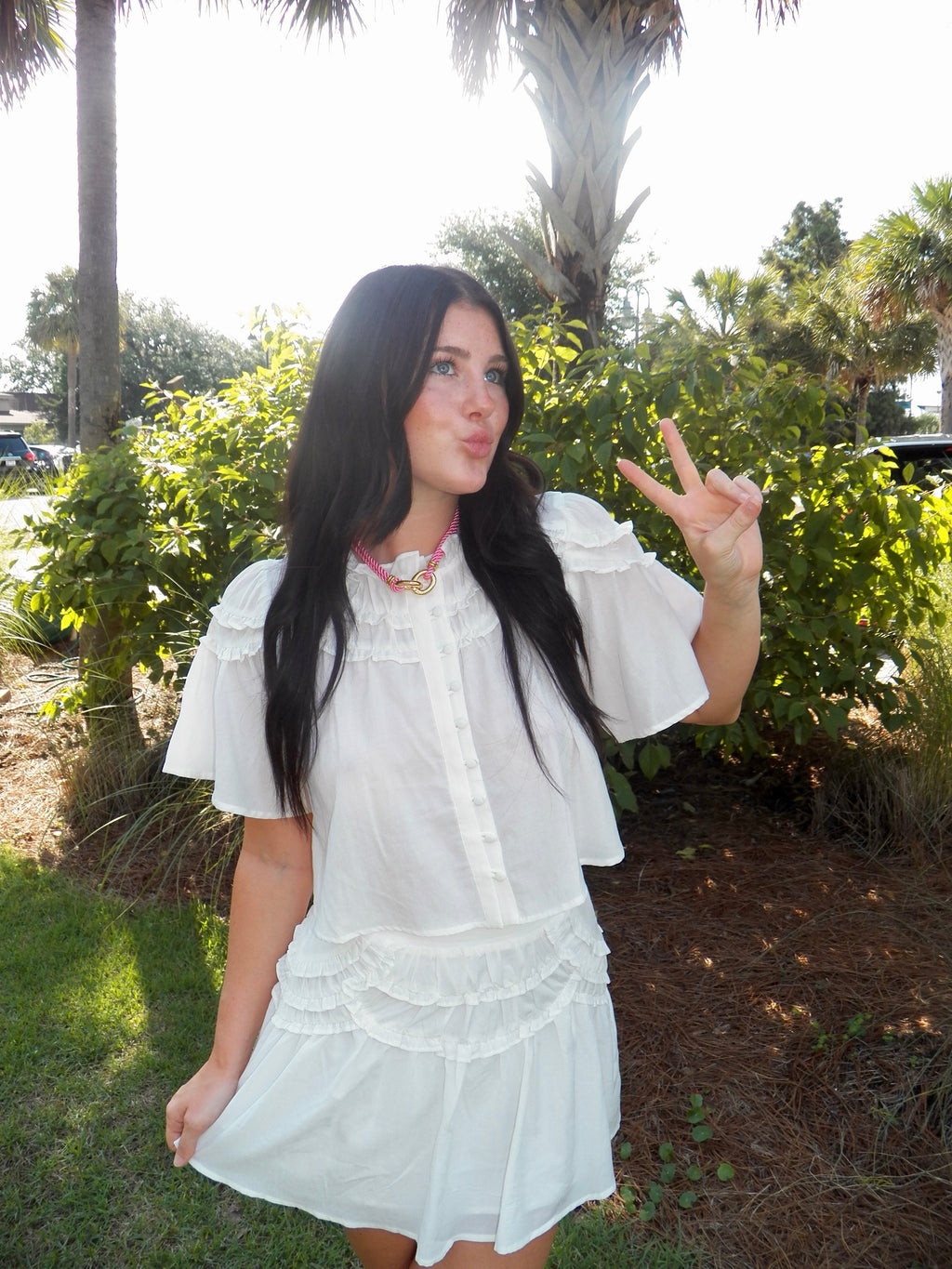 Lila Ruffle Skirt
