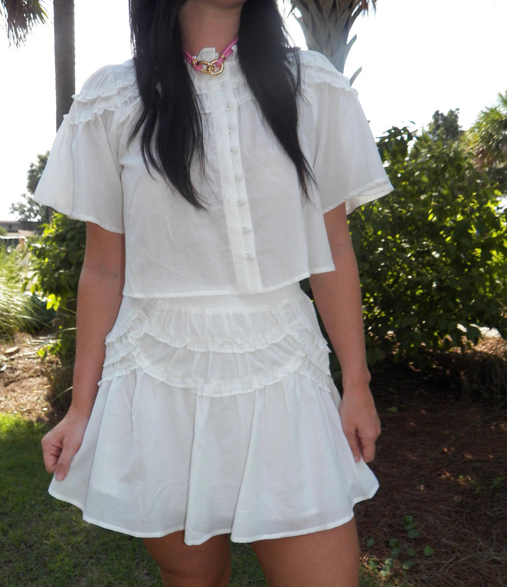 Lila Ruffle Skirt