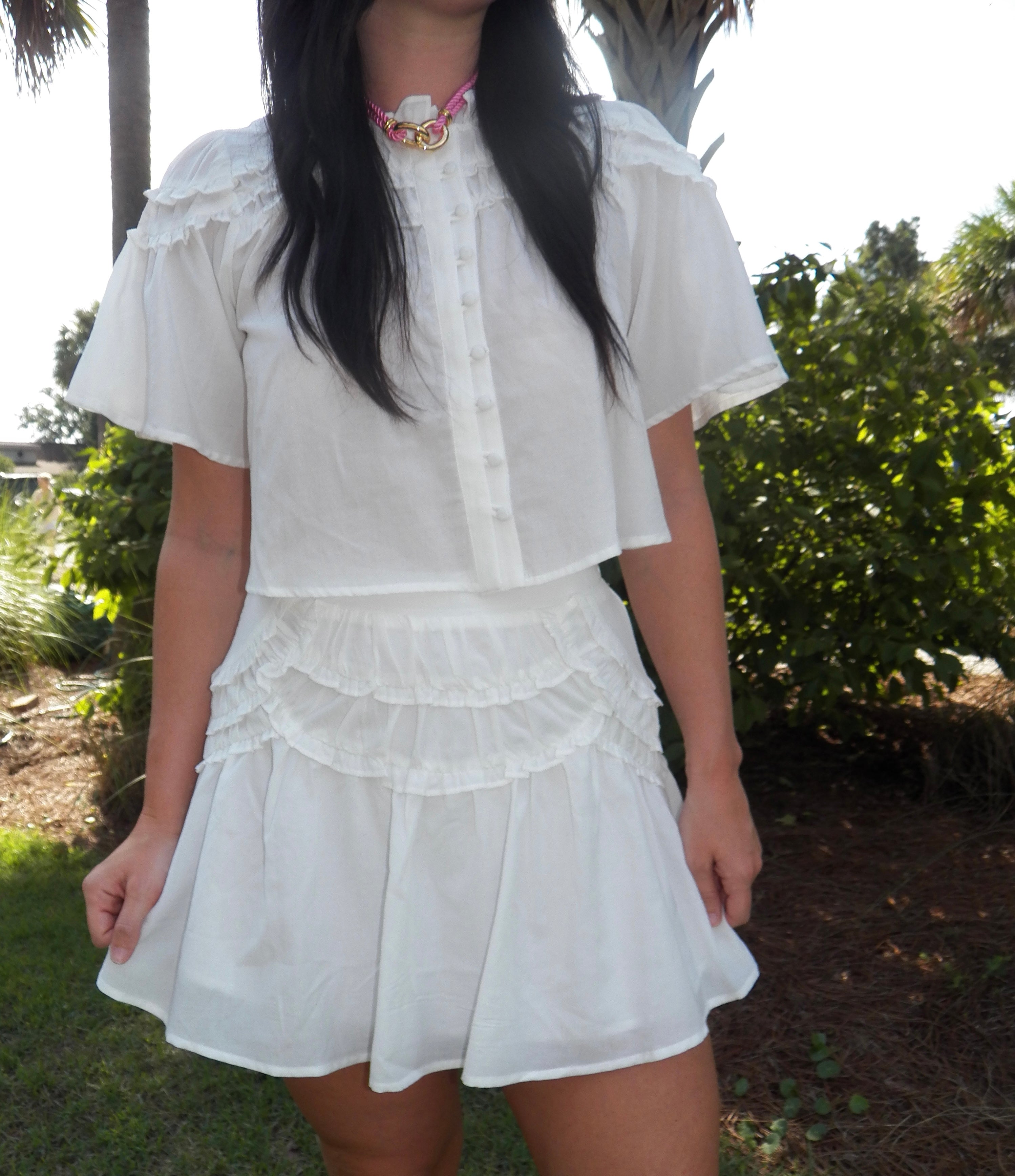 Lila Ruffle Skirt