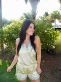 Satin Sweetheart Top