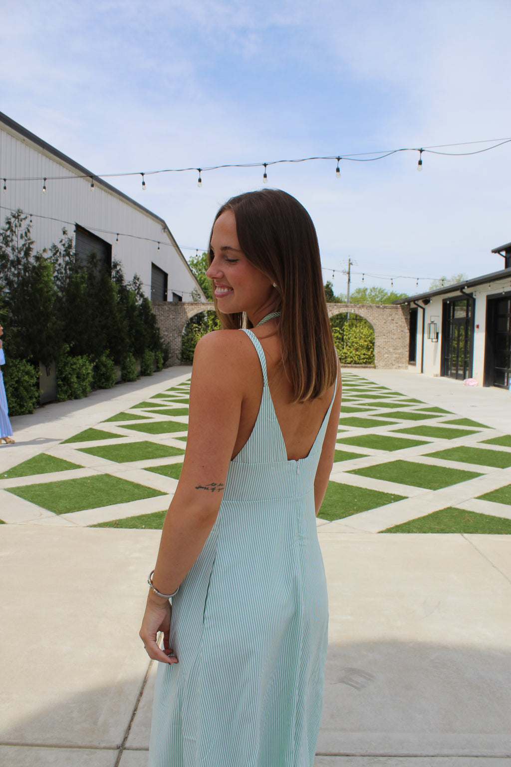 Emerald Breeze Dress