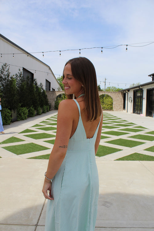 Emerald Breeze Dress