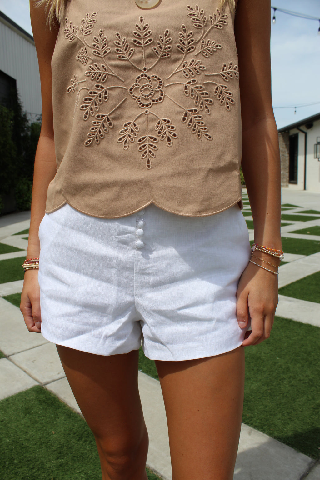 Cloud Linen Short
