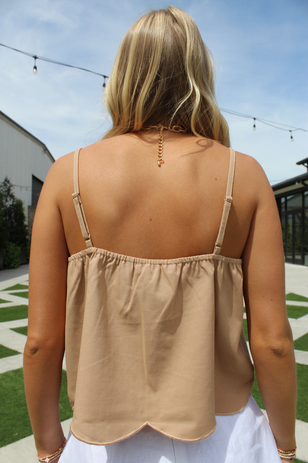 Floral Sand Top