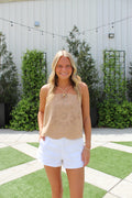 Floral Sand Top