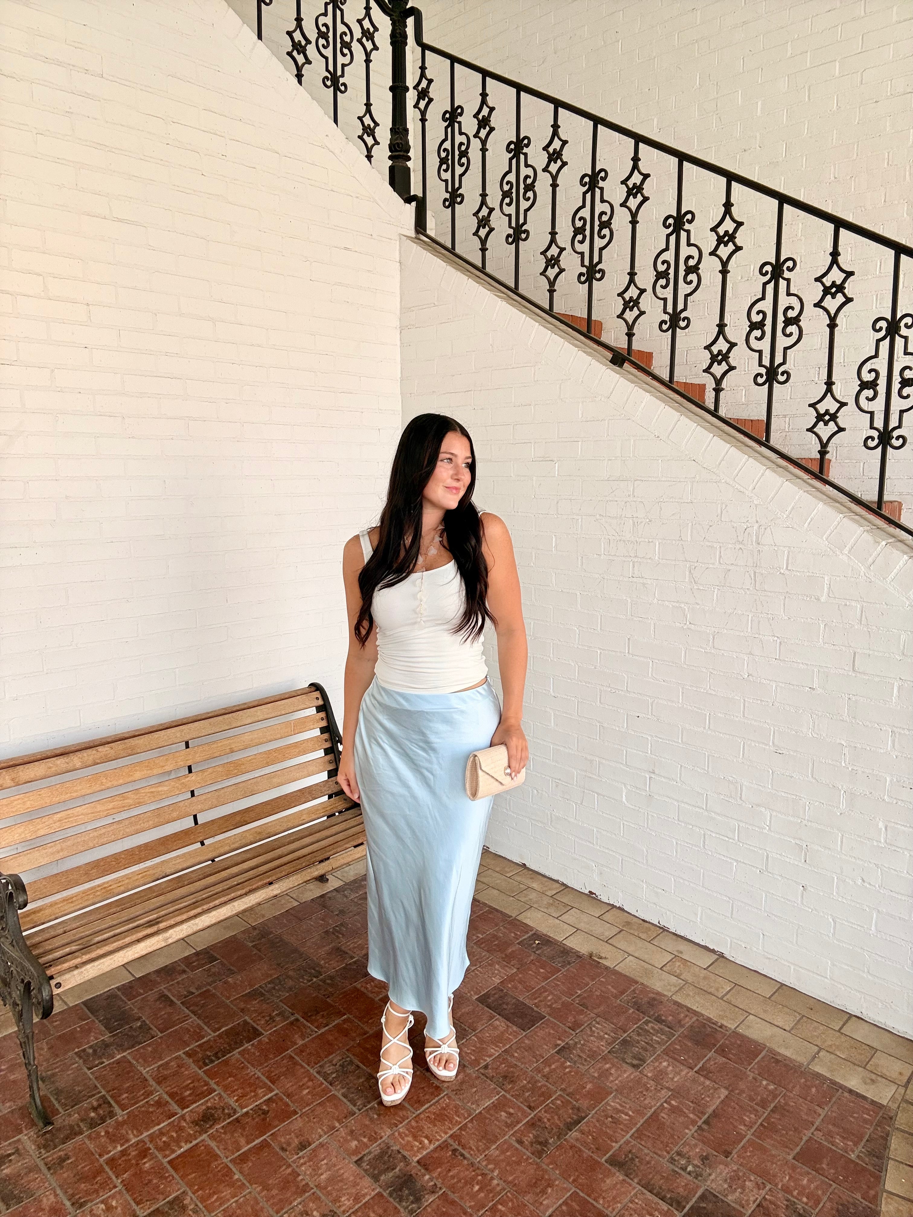 Isla Satin Skirt