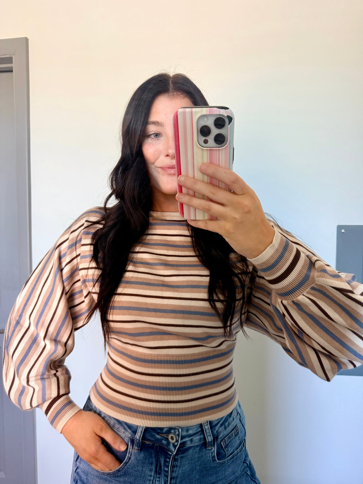 Autumn Stripe Top