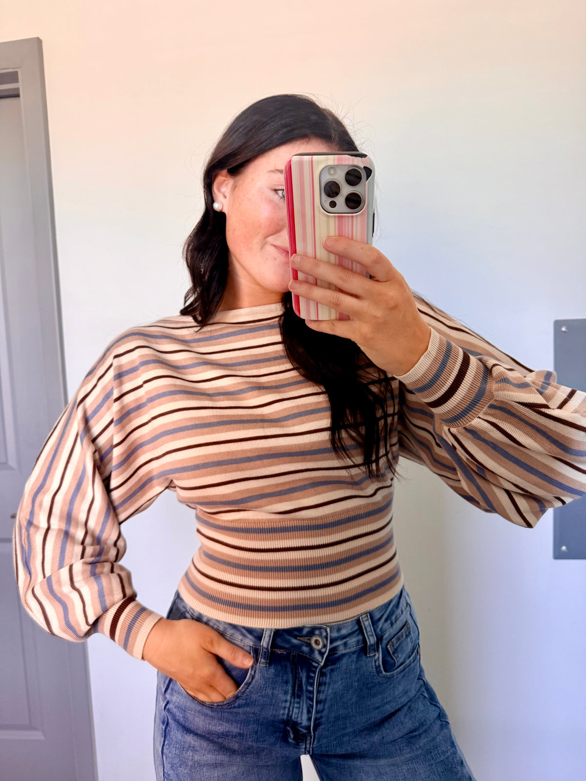Autumn Stripe Top